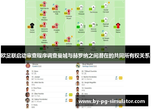 欧足联启动审查程序调查曼城与赫罗纳之间潜在的共同所有权关系 欧足联启动审查程序调查曼城与赫罗纳之间潜在的共同所有权关系